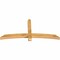 Ekena Millwork Bellingham Rough Sawn Timber Gable Bracket, Western Red Cedar, 72"W x 33"H x 4"D x 4"F, 11/12 Pitch GBW072X33X0404BEL00RWR - alternate 4